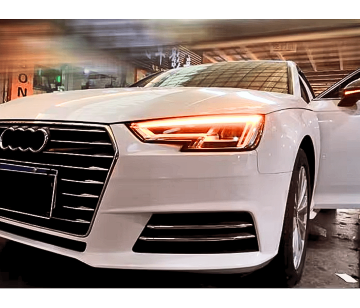 Оптика передня, фари Audi A4 B9 (2017-2020) LED з лінзою