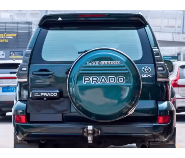 Оптика задня, LED ліхтарі Toyota Land Cruiser Prado 120 димчасті у стилі 2018+