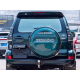 Оптика задня, LED ліхтарі Toyota Land Cruiser Prado 120 димчасті у стилі 2018+