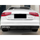 Накладка (протектор) заднього бампера Audi A4 B8.5 Sline (2013-2016 р.в.)