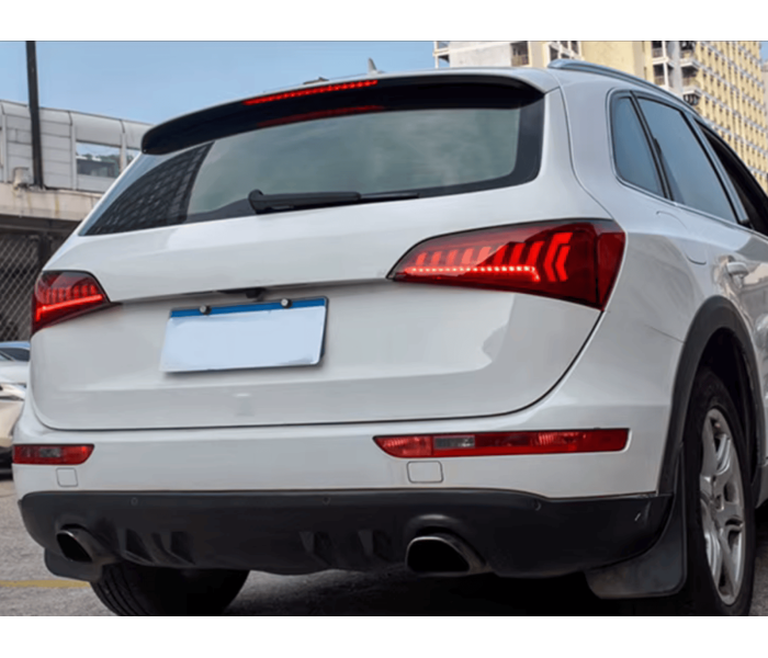 Оптика задня, ліхтарі на Audi Q5 Full Led (2008-2016) червоні