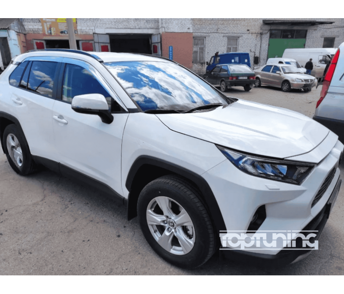 Рейлінги на дах Toyota LRAV4 (2019-2023) чорні