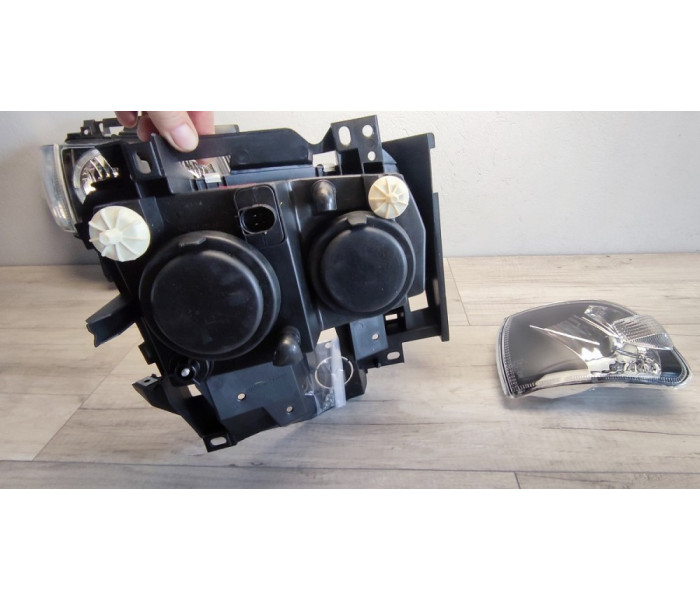 Оптика передня, фари VW T4 Angel Eyes (96-03 р.в.)