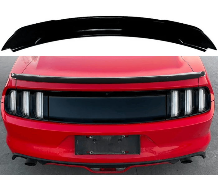 Спойлер багажника Ford Mustang MK6 чорний глянець (15-22 р.в.)