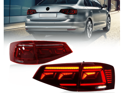 Оптика задняя, фонари с желтым поворотом Volkswagen Jetta 6 (15-18 г.в.)