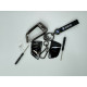 Чохол протектор на ключ для BMW F20 F30 F34 F32 F07 F10 F30 F06 M5 M6 F25 F26 сріблястий