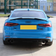 Спойлер на Audi A5 Sportback стиль M4 чорний глянсовий ABS-пластик (2016-...)