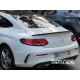 Спойлер ліп на багажник Mercedes-Benz C-class W205 купе (ABS-пластик) чорний глянець