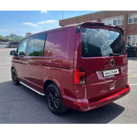 Спойлер Sportline на Фольксваген T5,T6 черный глянцевый ABS-пластик (ляда)