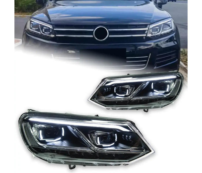 Оптика передня, фари Volkswagen Touareg (11-14 р.в.) Halogen