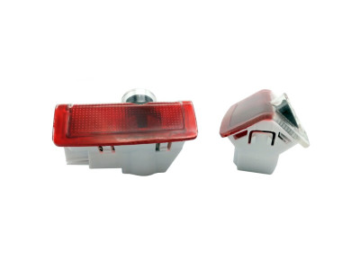 Подсветка дверей с логотипом Mercedes GLK (X204) A (W169) (168) B (W245)