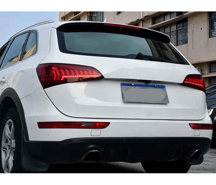 Оптика задня, ліхтарі на Audi Q5 Full Led (2008-2016) червоні