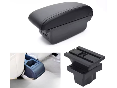 Авомобильный подлокотник-оргвнайзер с USB портами для Skoda Octavia A5 (2007-2014)