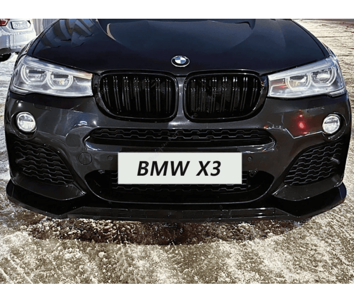 Накладка переднього бампера BMW X3 F25 X4 F26 M Sport (2014-2018)