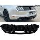 Накладка заднього бампера Ford Mustang MK6.5 Чорний глянець (ABS-пластик)