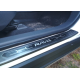Накладки на пороги Toyota RAV4, темні задні (2019-...)