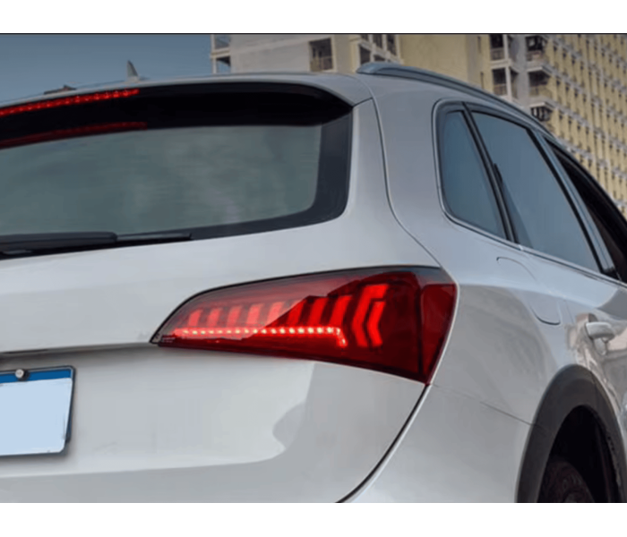 Оптика задня, ліхтарі на Audi Q5 Full Led (2008-2016) червоні