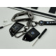 Чохол протектор на ключ для BMW F20 F30 F34 F32 F07 F10 F30 F06 M5 M6 F25 F26 сріблястий