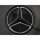 Емблема зірка чорний глянець + LED для Mercedes Benz GLC GLE GLS V-класу X253 W167 X167 W447