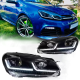 Оптика передня, світлодіодні фари на Volkswagen Golf 6