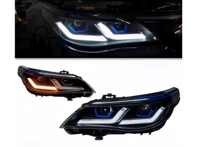 Оптика передняя, светодиодные фары на BMW E60 рестайл