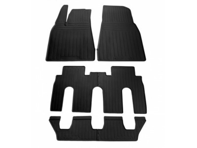 Автомобільні Килимки (6 шт) для Tesla Model X (7 Seats) (2015-...)