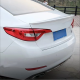 Cпойлер багажника Hyundai Sonata чорний глянець (2015-2019)