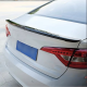Cпойлер багажника Hyundai Sonata чорний глянець (2015-2019)