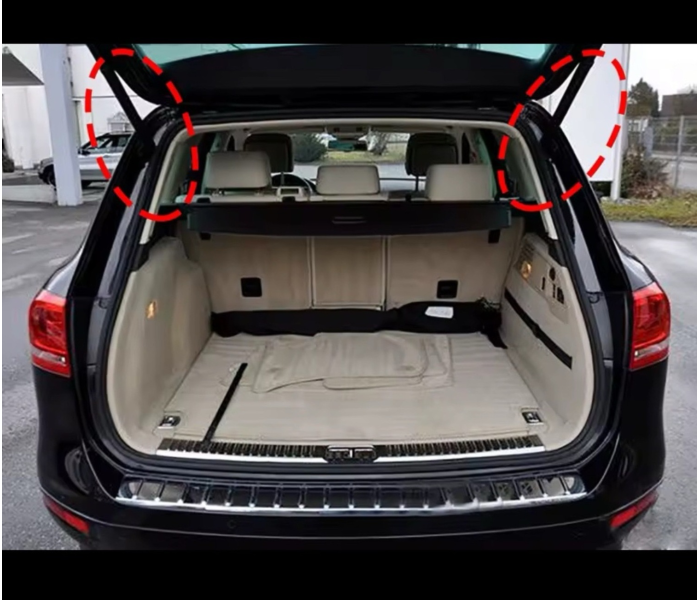 Газові опорні стійки на двері багажнтка VW Touareg 7L (2002-2010 р.в.)
