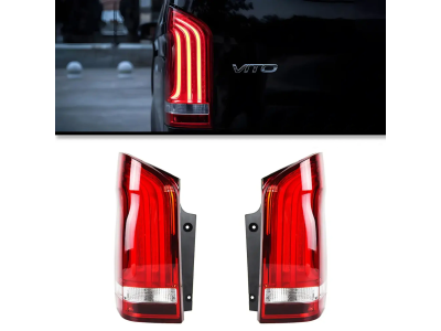 Оптика задняя, фонари Mercedes Vito W447 (14-21 г.в.) красные