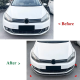 Накладка переднього бампера Volkswagen Golf 6 Standart (08-12 р.в.)