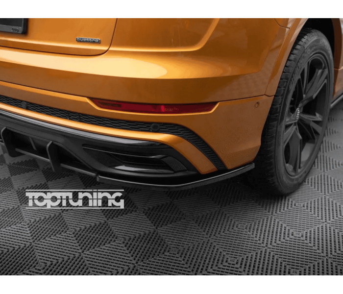 Накладки (дифузори) заднього бампера Audi Q8 S-line (18-23)