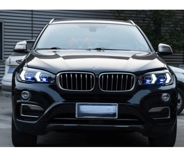Оптика передня, фари BMW X5 F15 / X6 F16 LED з лінзою