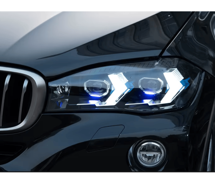 Оптика передня, фари BMW X5 F15 / X6 F16 LED з лінзою