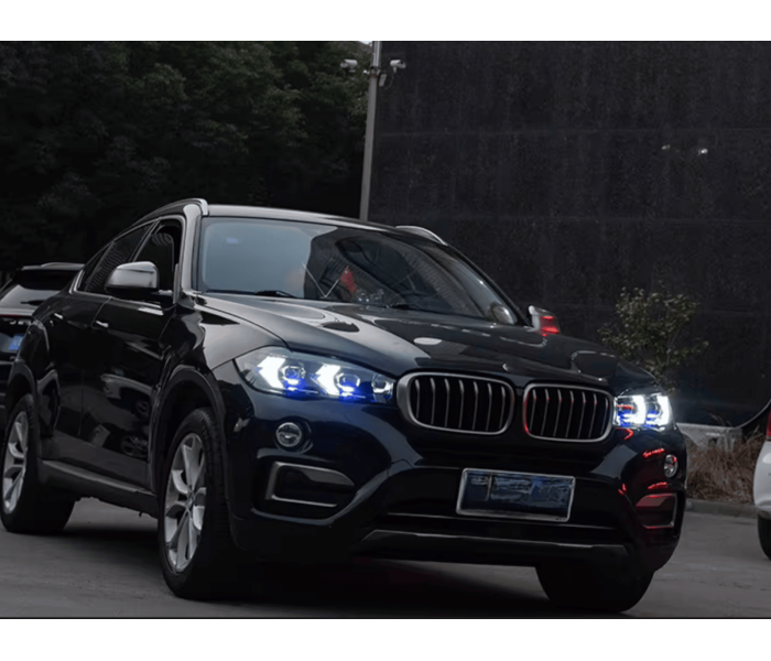 Оптика передня, фари BMW X5 F15 / X6 F16 LED з лінзою
