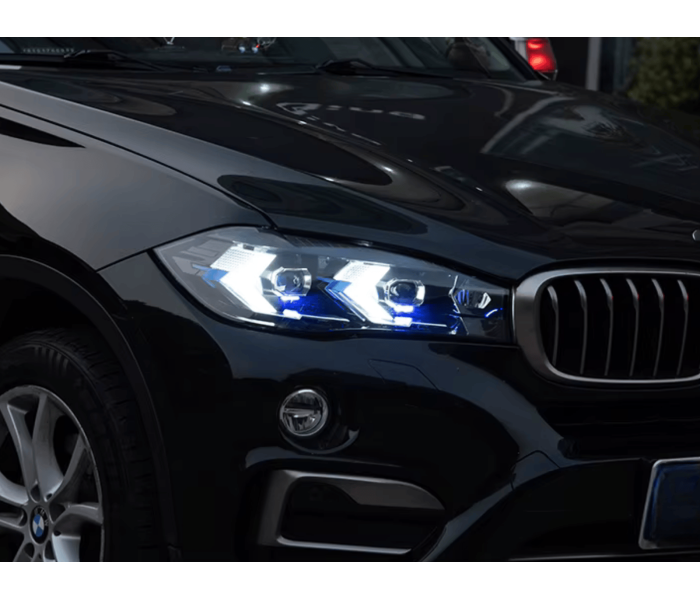 Оптика передня, фари BMW X5 F15 / X6 F16 LED з лінзою