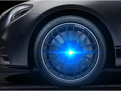 Подсветка на колеса с эмблемой Toyota (62 мм)