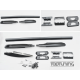 Рейлінги на дах Toyota Land CRUISER PRADO 150 (2010-2023) чорні