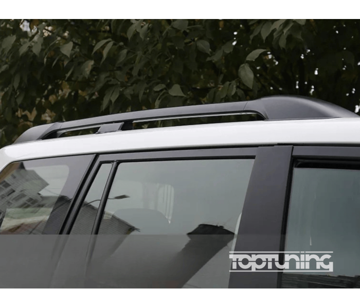 Рейлінги на дах Toyota Land CRUISER PRADO 150 (2010-2023) чорні