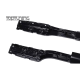 Рейлінги на дах Toyota Land CRUISER PRADO 150 (2010-2023) чорні