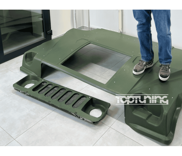 Решітка радіатора на HUMMER M998 HMMWV ХАМВІ під фарбування