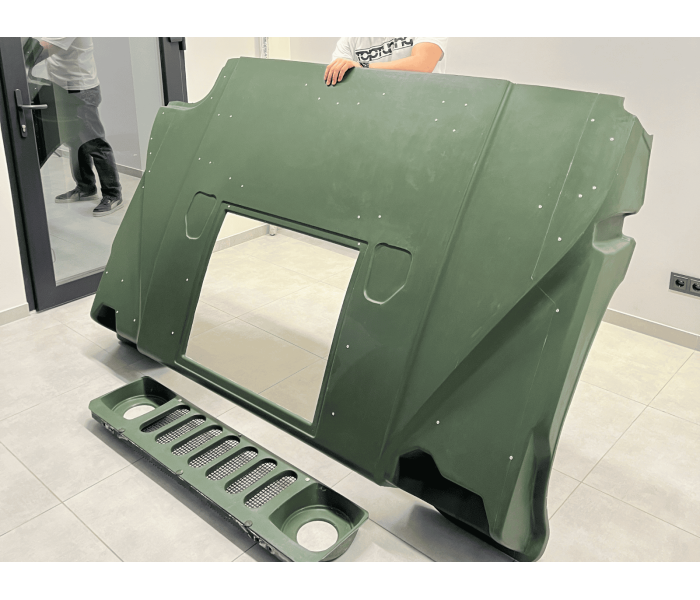 Решітка радіатора на HUMMER M998 HMMWV ХАМВІ під фарбування