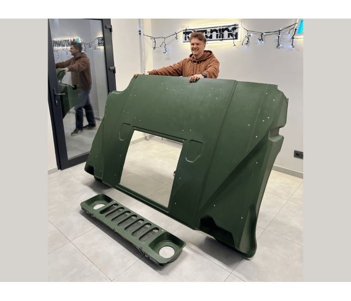 Решітка радіатора на HUMMER M998 HMMWV ХАМВІ під фарбування
