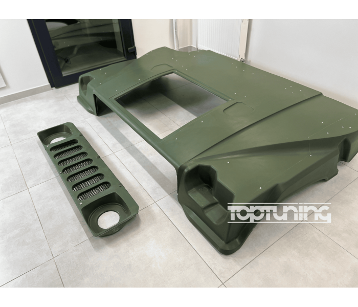 Решітка радіатора на HUMMER M998 HMMWV ХАМВІ під фарбування