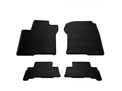 Резиновые коврики в авто (4 шт) на Toyota Land Cruiser Prado (J150) (2009-...)