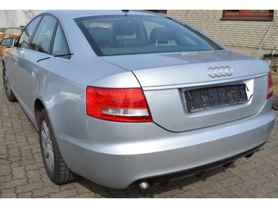 Накладка на задний бампер Ауди А6 С6 RS6