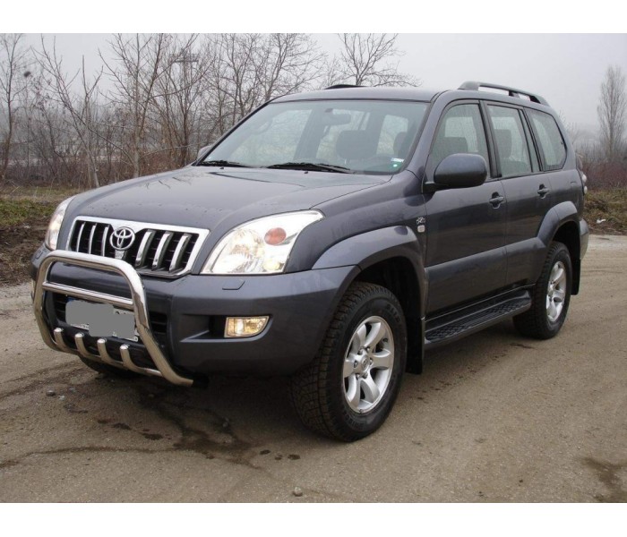 Захист переднього бампера (кенгурятник) Toyota Land Cruiser Prado 120