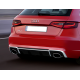 Накладка (диффузор) заднего стандартного бампера Audi A3 8V Хэтчбек