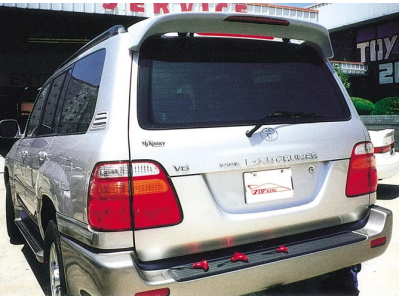 Спойлер Toyota LC 100 / Lexus LX 470 со стопом-сигналом (ABS-пластик)