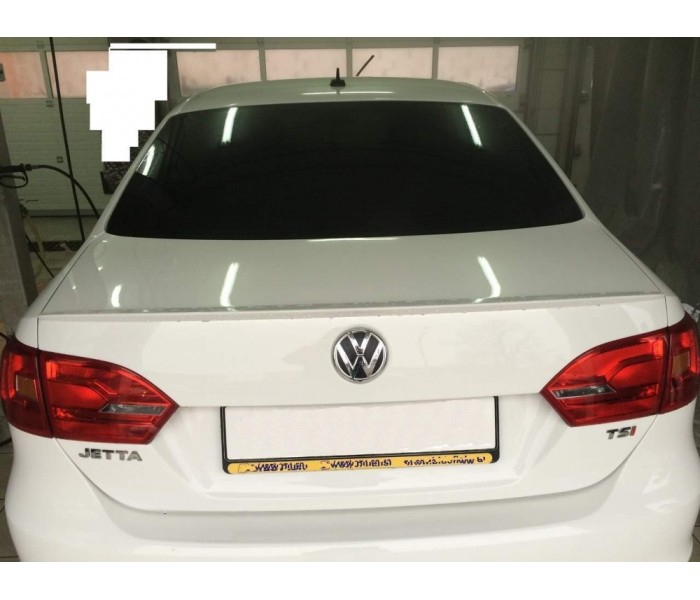 Спойлер лип багажника Volkswagen Jetta 6 (стеклопластик)